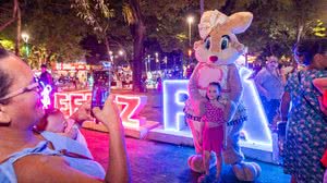 Imagem Espaços da Vila de Páscoa terão espetáculos musicais e diversão para a criançada no feriadão