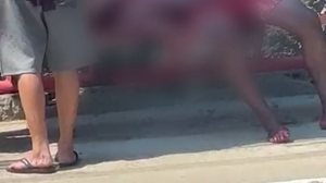 Vítima tem 26 anos e foi levada ao HGE - Foto: Reprodução