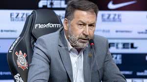 Augusto Melo, presidente do Corinthians - Rodrigo Coca / Agência Corinthians