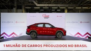 Imagem Citroën celebra 1 milhão de carros produzidos no Brasil