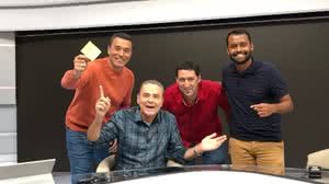 Comentarista Conrado Santana (à direita) é demitido da Globo - Reprodução / Instagram