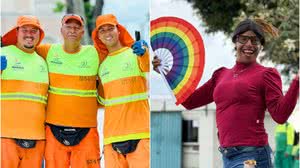 Imagem Digital influencer e família de garis: conheça histórias no dia em homenagem aos profissionais da limpeza urbana