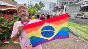 14ª edição da Marcha Contra a LGBTfobia celebrou a diversidade com arte e voz nas ruas. - Foto: Beto Macário/Secom Maceió