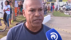 Givaldo, irmão de Cícero, disse que a vítima seguia para o médico - TV Pajuçara