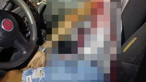 Imagem Após carro desgovernado invadir canavial, homem é encontrado morto a tiros dentro do veículo