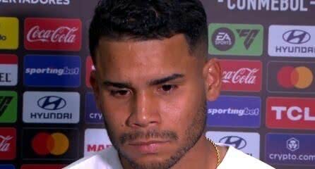 Navarro, do Talleres, denunciou jogador do São Paulo - Reprodução/Video