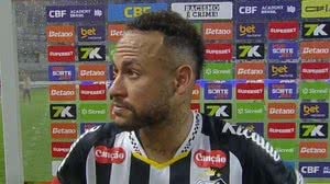 Eliminação na Copa do Brasil diminui otimismo do Santos por renovação de Neymar - Reprodução / Prime Video