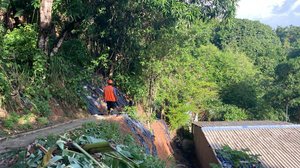 Maior parte das ocorrências foi de deslizamento de barreiras - Foto: Cortesia/Defesa Civil de Maceió