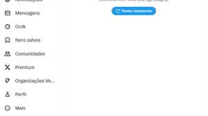 X (o antigo Twitter) apresenta instabilidade neste sábado - Reprodução / X