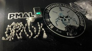 Em outra ação no Tabuleiro dos Martins, PM localizou homem com mandado de prisão por homicídio - Cortesia/ PM