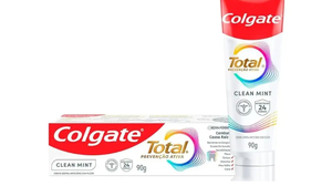 produto é o creme dental Colgate Total Prevenção Ativa Clean Mint - Foto: Divulgação