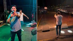 Imagem Cantor que fez show com plateia vazia lamenta morte recente da mãe: "Ela estaria lá"