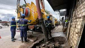 Imagem Quase 400 toneladas de entulho são retiradas da rede de drenagem de Maceió