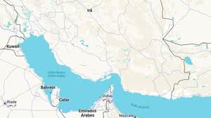 Estreito de Ormuz conecta o Golfo Pérsico ao Golfo de Omã e ao Mar Arábico - Reprodução / Google Maps