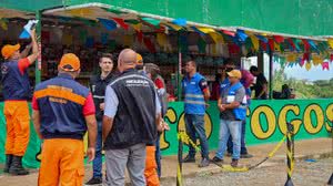 Imagem Fiscalização interdita quatro barracas de fogos de artifício em Maceió