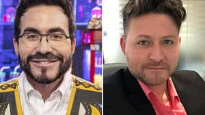 Padre Fábio de Melo e o gerente Jair Aguiar, demitido de cafeteria em Joinville (SC) após queixas do religioso nas redes - Reprodução / Globo | Instagram