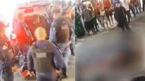 Confusão no Praça Centenário: polícia diz que homem morreu por golpe de faca - Reprodução