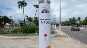 Equipamento com reconhecimento facial vai ajudar no monitoramento e na segurança de quem vai curtir as festas - Foto: Ascom Semsc