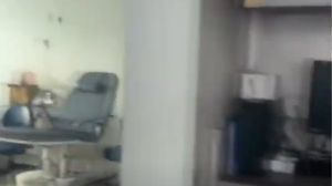 O fogo atingiu somente a sala de coleta - Foto: Reprodução/TV Pajuçara