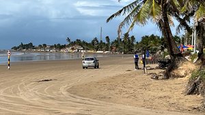 Imagem Pontal do Peba: MPF inspeciona trânsito na faixa de areia após medidas emergenciais