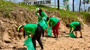 Imagem IMA promove mutirão de limpeza na praia de Jacarecica, neste domingo (15)