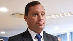 O tenente-coronel Mauro Cid, condenado a dois anos de reclusão, em regime aberto, pela participação na trama golpista de 2022 - Ton Molina / STF