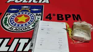 Operação da PM cumpre mandados de prisão e finaliza com dois presos por tráfico - Foto: Cortesia/ PM