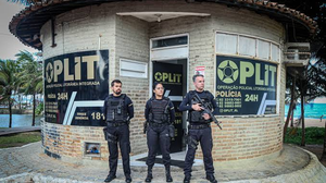Agentes da Operação Policial Litorânea Integrada (Oplit) - Foto: Cortesia/PCAL