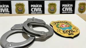 Prisão em flagrante de policial penal foi confirmada pela Justiça - Divulgação / PC-MG