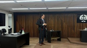 O promotor de Justiça Rodrigo Lavor sustentou a acusação com base em três qualificadoras - Divulgação / Ministério Público