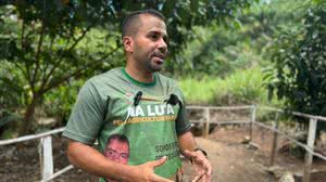 Ramon Dantas, presidente da Cooperativa dos Produtores de Cacau de Alagoas - Foto: Ana Carla Vieira/TNH1