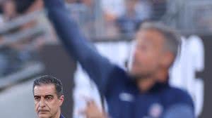 Os técnicos Luis Enrique e Renato Paiva - Vitor Silva / Botafogo