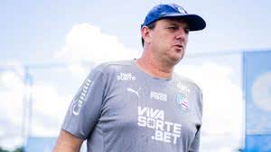 Bahia anuncia a renovação de contrato com Rogério Ceni até dezembro de 2027 - Letícia Martins / Bahia