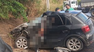 Sargento da Polícia Militar de Alagoas morre em acidente de carro, em Pernambuco - Reprodução