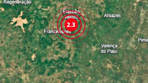 Imagem Terremoto de magnitude 2,3 na Escala Richter atinge o Piauí