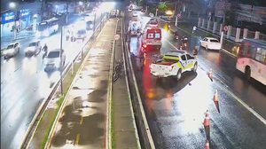 O Samu chegou a ser acionado, mas o homem não resistiu ao impacto da colisão - Foto: Cortesia/SSP