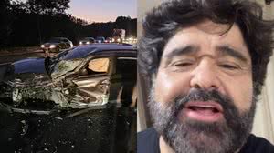 Imagem Fabiano, de dupla com César Menotti, sofre acidente de carro