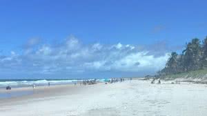 Imagem Bombeiros resgatam vítima de afogamento na Praia do Francês