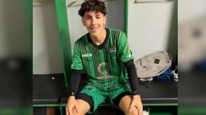 Atacante argentino de 20 anos é encontrado morto após reclamar de cansaço - Reprodução / Redes sociais