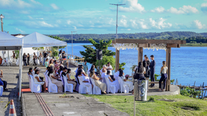 Imagem Casais dizem ‘sim’ às margens do Rio São Francisco