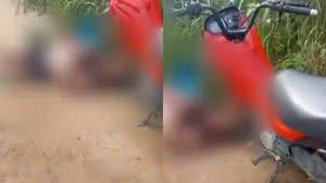 Imagem Homem é encontrado morto com mãos e pés amarrados ao lado de motocicleta
