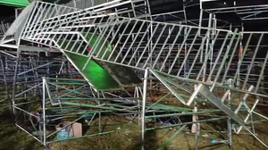 Acidente aconteceu na noite de sábado (19) na Expo Eldorado - Foto: Defesa Civil/SP