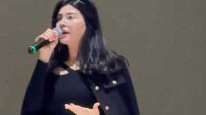 Mariana Ferrer defende TCC sobre próprio caso e tira nota 10 - Reprodução