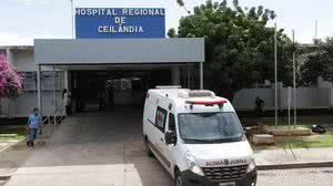 Fachada do Hospital Regional de Ceilândia - Sandro Araújo / Agência Saúde DF