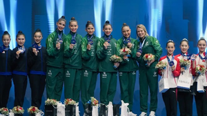 Equipe brasileira é formada por Duda Arakaki, Maria Paula Caminha, Mariana Gonçalves, Sofia Pereira e Nicole Pírcio - Foto: André Menezes/CBG