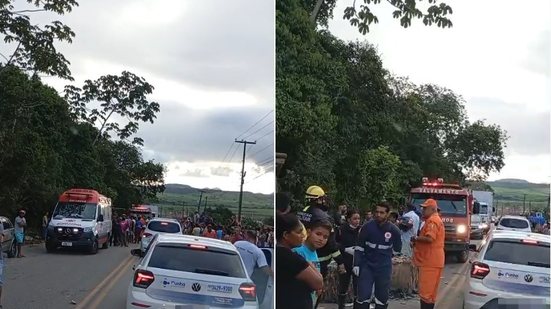 Homem morre em acidente de caminhão na AL-105, em Matriz de Camaragibe - Reprodução / Redes sociais