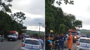 Homem morre em acidente de caminhão na AL-105, em Matriz de Camaragibe - Reprodução / Redes sociais