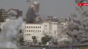 Israel bombardeia Ministério da Defesa da Síria - Reprodução / X