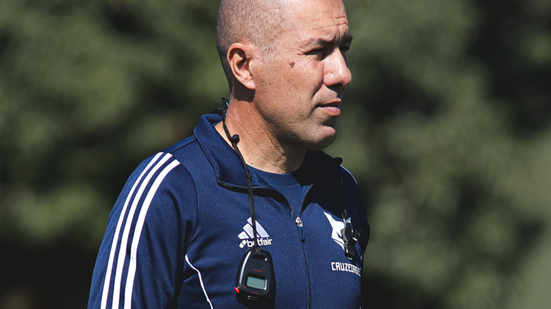 Leonardo Jardim iniciou a preparação do Cruzeiro para o jogo com o CRB - Gustavo Martins / Cruzeiro