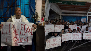 Imagem Funkeiro vai até presídio e pede liberdade para rapper Oruam